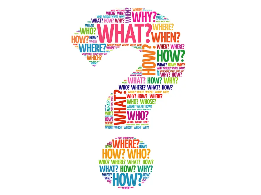 Question Mark Question mark Question Word Cloud collage business concept background